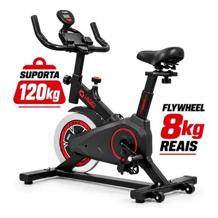 Bicicleta Spinning Ergométrica Lauben Fitness Preto Não Se Aplica