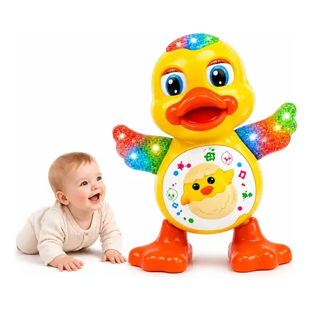 Patinho Dançarino Pato Dançante Brinquedo Infantil Musical