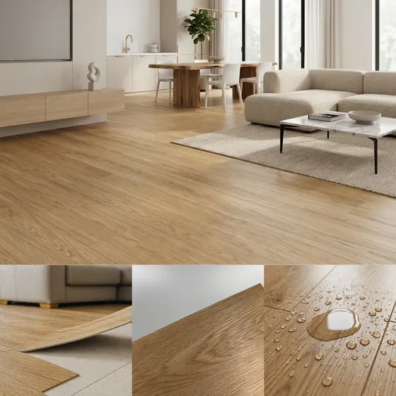 Piso Vinílico Autocolante Régua Madeira 1,25m2 Adesivo