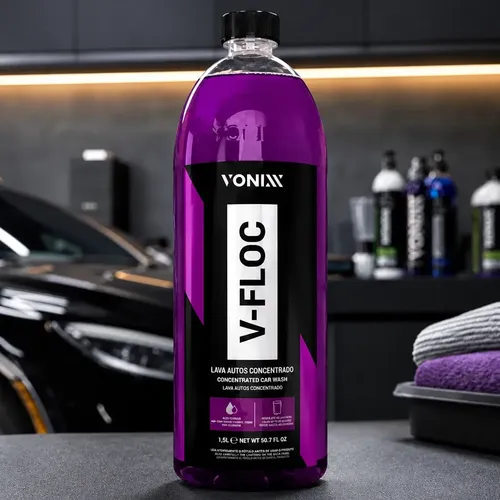 V-floc 1,5 Ltr Shampoo Automotivo Vonixx Concentrado Neutro