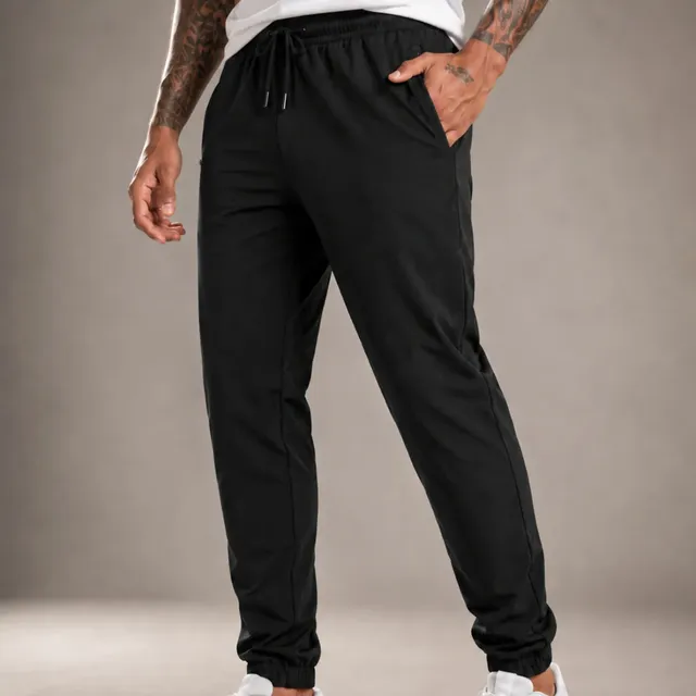 Calça Jogger Masculina Tactel Academia Treino Esportiva Slim