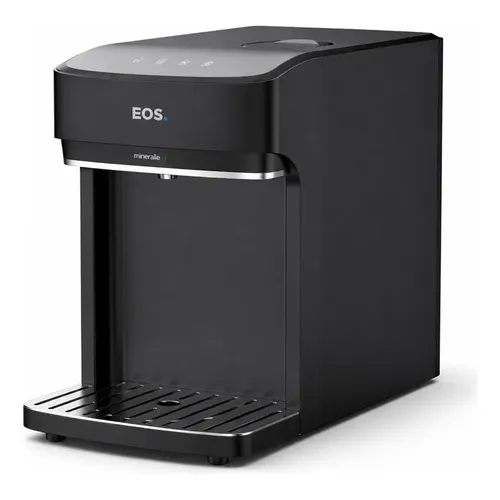Bebedouro E Purificador De Água Eos Preto Epc08p 110v Preto 110v