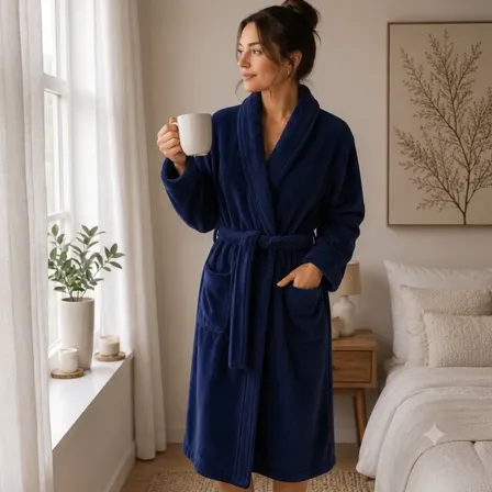 Roupão Premium Microfibra Antialérgico Inverno Frio