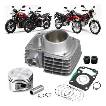 Kit Cilindro Motor Completo Titan Fan Bros Cg 150 Novo