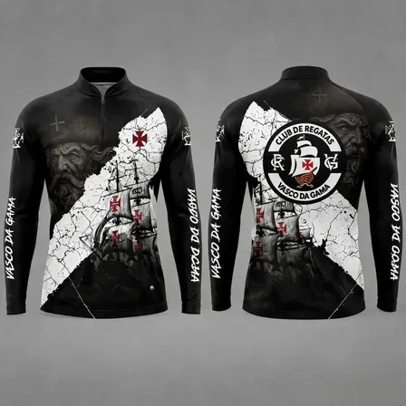 Camisa Camiseta Agro Vasco Da Gama Proteção Solar Uv50+