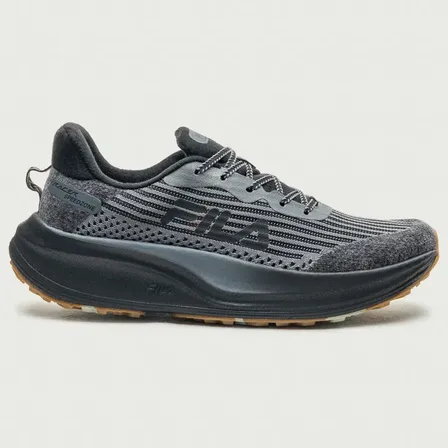 Tênis Feminino Racer Speedzone Tr Fila Grafite/preto Liso 36 Br