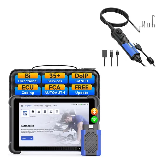 Scanner Mucar 892bt Obd2 + Endoscópio Usb E021