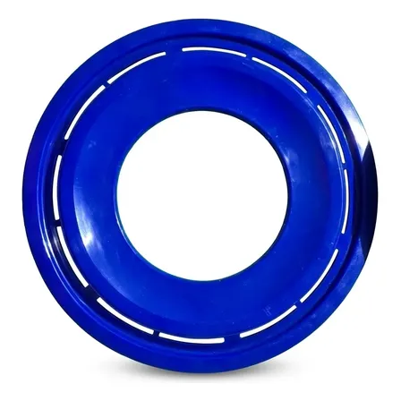 Frisbee Disco Voador Vazado Aerodinâmico Praia Parque Azul Azul