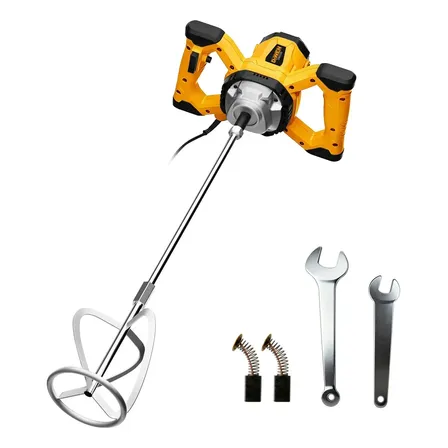 Misturador Elétrico De Argamassa Tinta Gesso Textura 1200w 220v