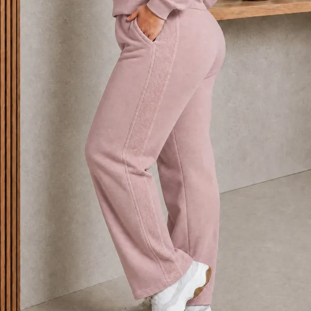 Calça Moletom Feminina Forrada Quentinha Style Box C/ Bolso