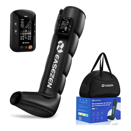 Bota De Compressão Pneumática Sem Fio Massageador Pernas