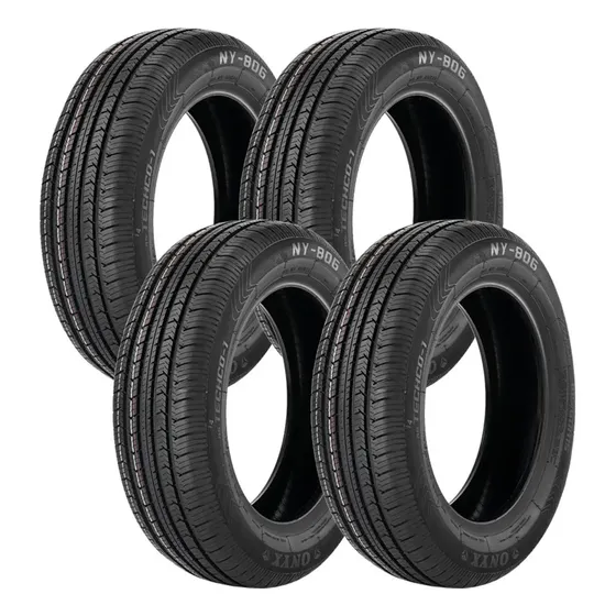 Jogo 4 Pneus Onyx Aro 14 Ny-806 165/60r14 75h
