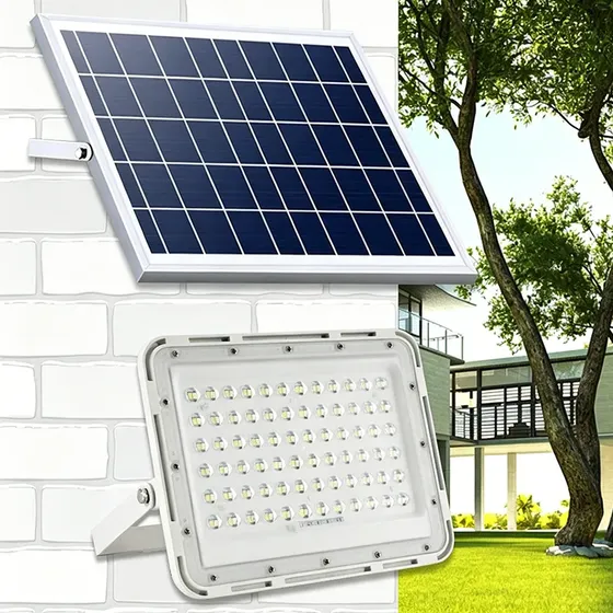 Refletor Solar Led De 300w Para Patio Externo