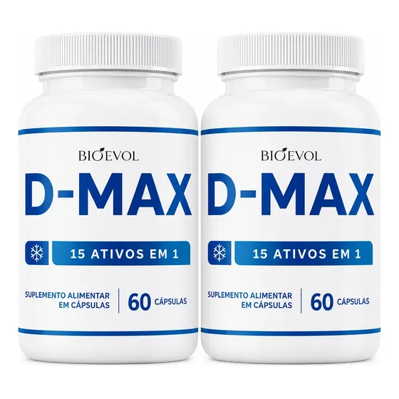 2x D-max 120 Cáps Original - Produto Oficial - Envio Rápido
