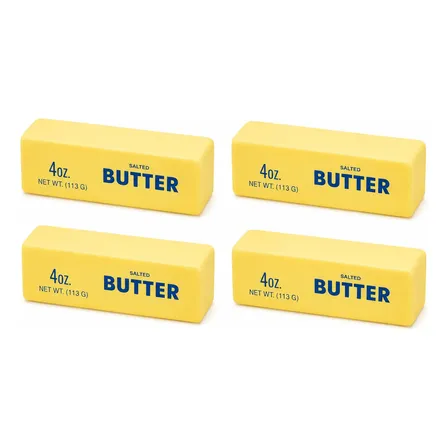 Squishy Butter Manteiga Antiestresse Espuma Pu Relaxante Kit Kit 4 Unidades