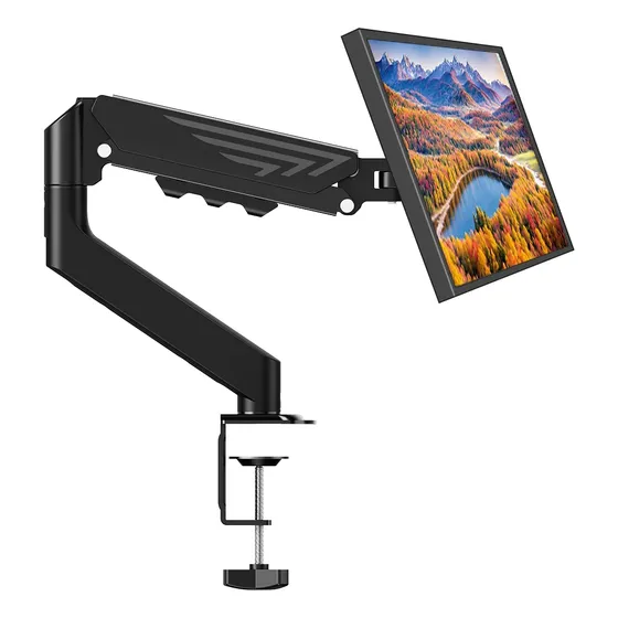 Suporte Para Monitores Articulado De Mesa Pistão A Gás 13-32