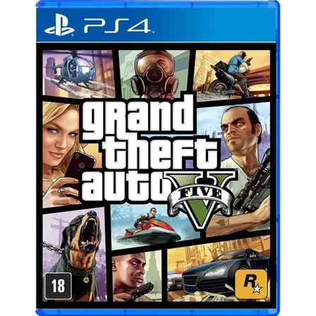 Grand Theft Auto V Premium Edition Gta 5 Ps4 Midia Fisica