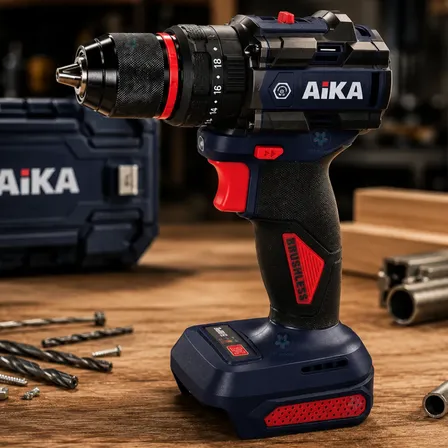 Furadeira Brushless Aika 13mm 60nm Alta Potência Só Máquina