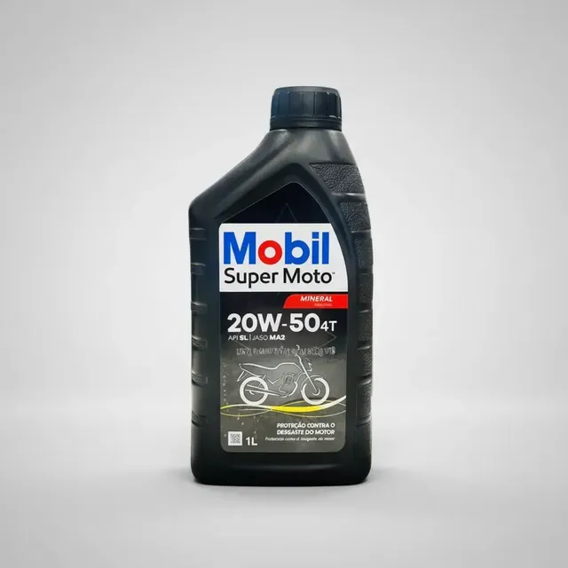 Oleo 20w50 Mobil Mineral Super Moto 4t 1 Litro Titan Ybr Yes