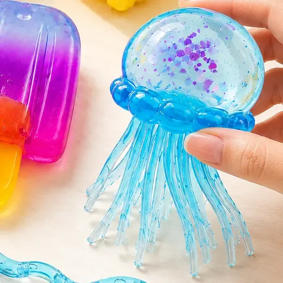 Kit De Brinquedos De 7 Peças Squishy Antiestrés Fidget Toys