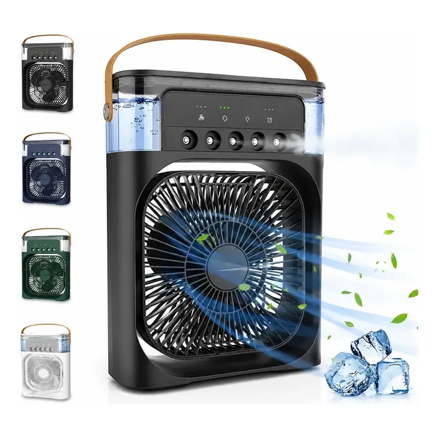 Climatizador De Ar Portátil Com Umidificador E Ventilador Us