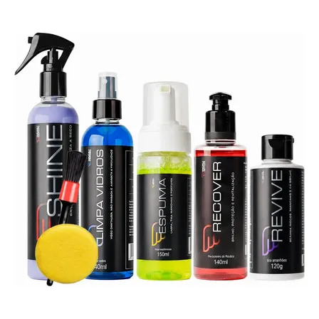 Kit Detailing Premium Proteção Limpeza Total House Of Motors