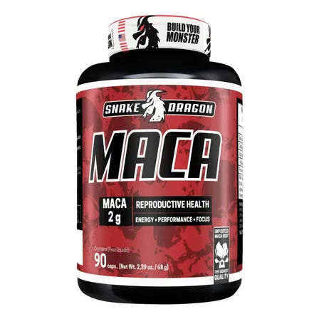 Maca 2000mg Vitamina 90 Cápsulas - Disposição Energia!