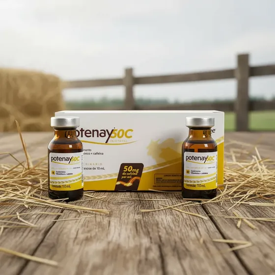 Potenay 50c Zoets Revigorante Vitamínico Caixa C/ 10 Unids.