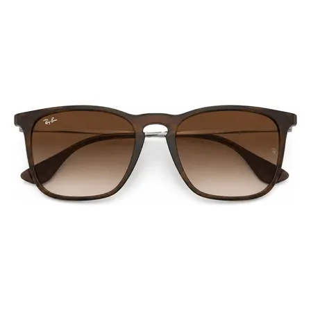 Óculos De Sol Quadrado Rb4187 Cris Marrom Degradê 54mm Cris Marrom Degradê Marrom Degrede Marrom