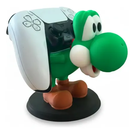 Suporte Para Controle Yoshi Para Ps5 E Xbox - Setup Gamer Verde