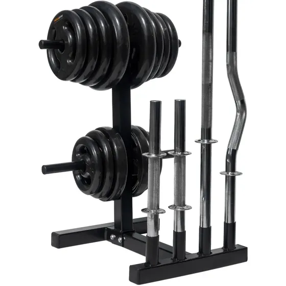 Suporte De Academia Organizador 300kg Profissional De Barras