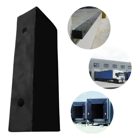 Batente 250x80x50mm Protetor Doca Reforçado P/ Doca Maciço