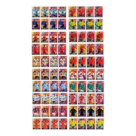 Kit Todas As Legends Impresas Em Adesivo 80 Figurinhas 2026