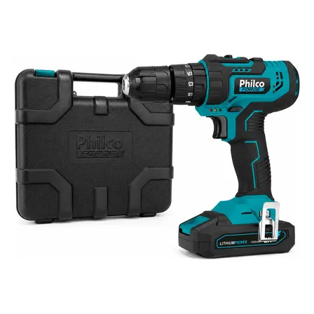 Furadeira Parafusadeira De Impacto Philco 21v 10mm Bivolt