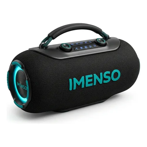 Caixa De Som Imenso Boombox X71a 100w Rms 10000mah Rgb Ipx5