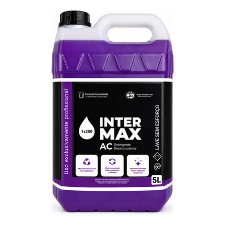 Intermax 5l 1:200 Teixeira Pinto Detergente Lava Sem Esforço