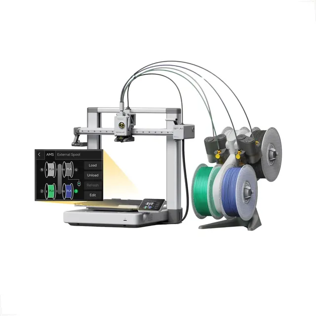 Impressora 3d Bambu Lab A1 Combo Ams Lite Impressão 4 Cores