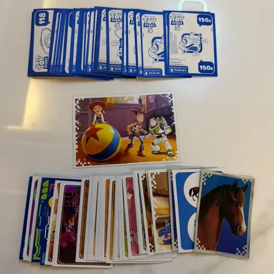 Set Completo Figurinhas Toy Story 5 (192 Figurinhas) Toy Story