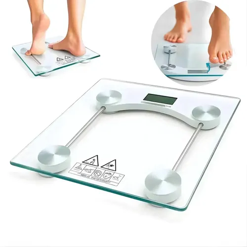 Balança Corporal Digital Vidro Temperado Até 180kg Precisão