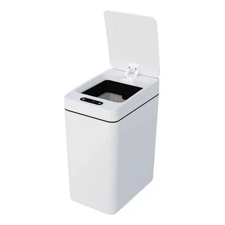 Lixeira Inteligente 12 Litros Pilhas Com Sensor Automátic