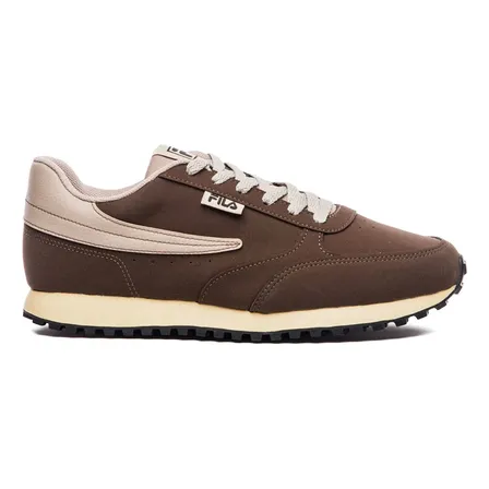 Tênis Fila Renno Classic Sl Masculino Leve Confortável Marrom/castanho Liso 38 Br