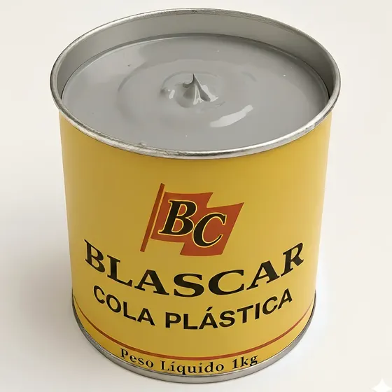 Massa Plástica Automotiva Reparo Funilaria Blascar 1kg