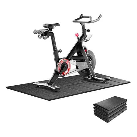 Stepwaver Tapete P/ Bicicleta De Academia E Spinning 160x75 Preto 0