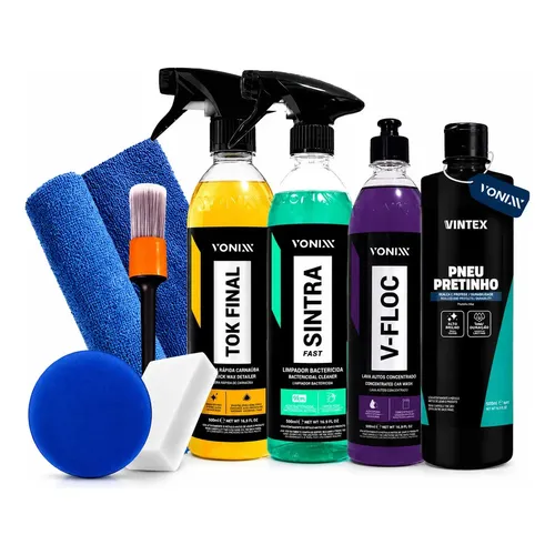 Kit Shampoo V-floc Tok Final Sintra Fast Vonixx Pretinho