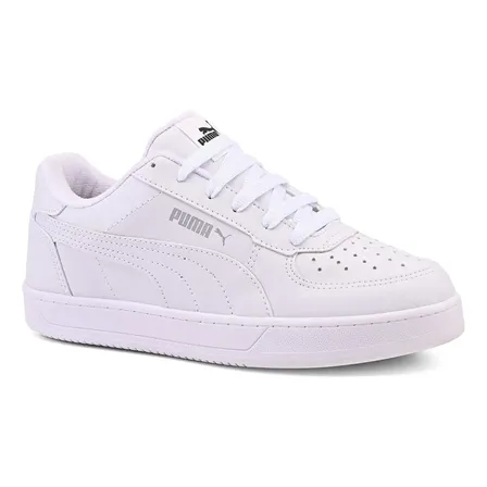 Tênis Puma Caven Suede Masculino Original Macio Casual Leve Branco Animal Print 41 Br