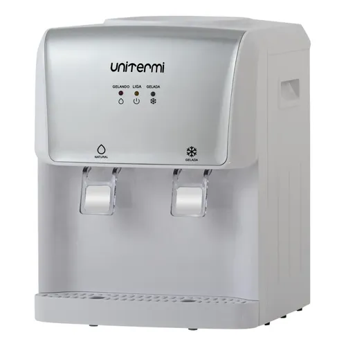 Bebedouro Elétrico Água Natural E Gelada Bivolt Unitermi Branco 127/220v