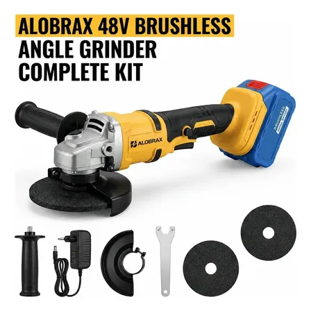 Esmerilhadeira Elétrica Corrente 48v 10 Células Amarelo 127/220v