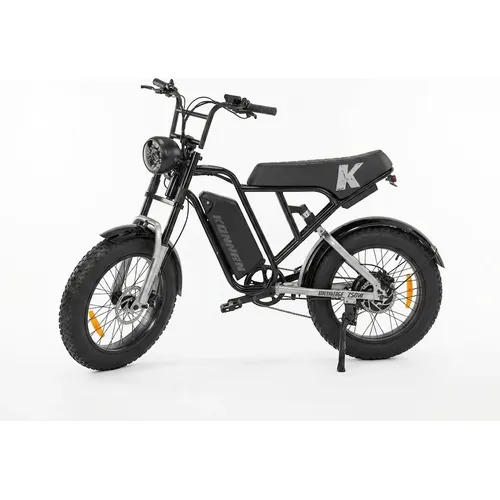 Bicicleta Elétrica Konnan Winner 750w Aro 20 Preto/cinza