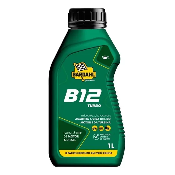 Aditivo De Motor A Diesel B12 Turbo 1 Litro Bardahl-21547