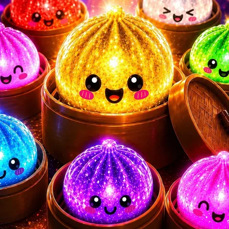 Squishy Brinquedo Antiestress Criança Glitter Raro Surpresa Sortido